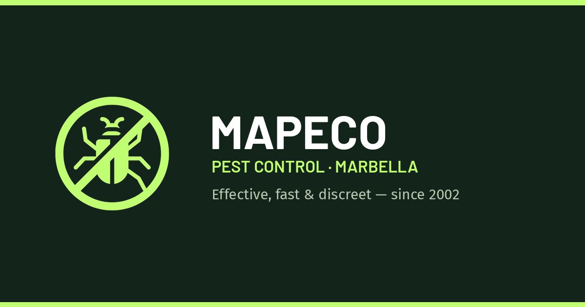 Logotipo MAPECO Marbella Pest Control